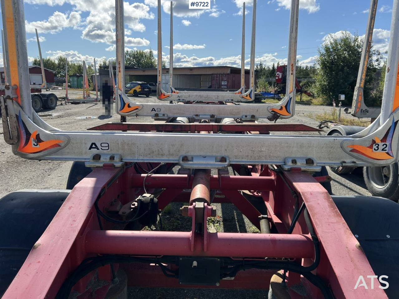 LEFAB V4 100 Timber trailer - Remorcă transport busteni: Foto 5 LEFAB V4 100 Timber trailer - Remorcă transport busteni: Foto 5