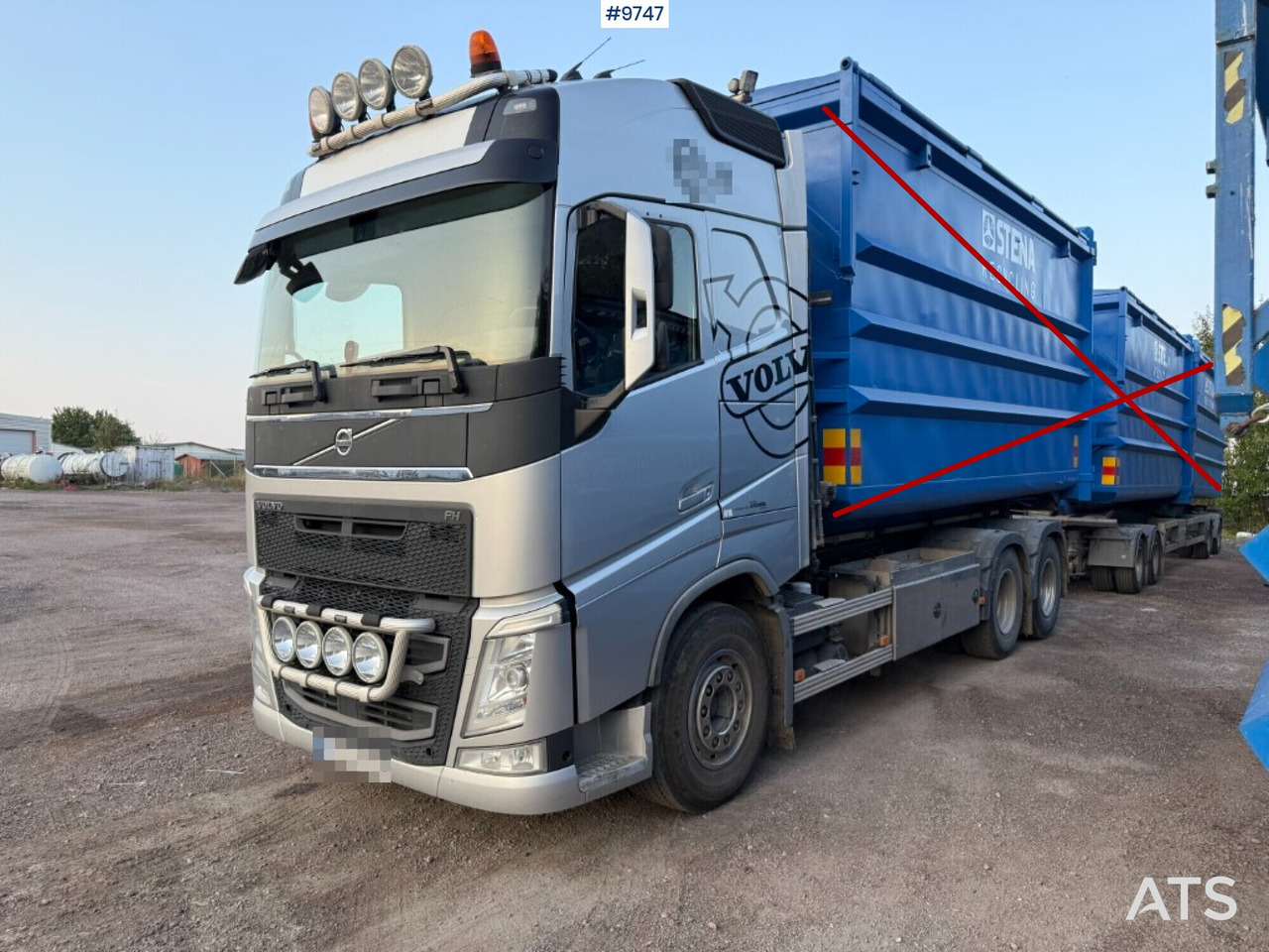 Lastväxlare Volvo FH 540 6x2 - Camion cu cârlig: Foto 2 Lastväxlare Volvo FH 540 6x2 - Camion cu cârlig: Foto 2