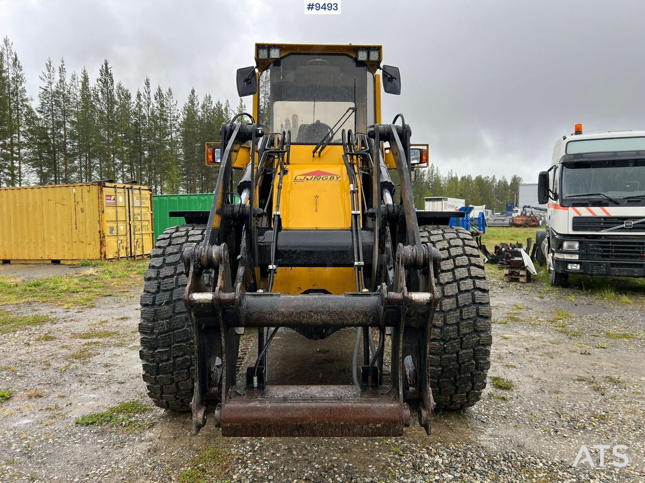 Ljungby L14 Wheel loader (VIDEO) - Încărcător frontal pe pneuri: Foto 5 Ljungby L14 Wheel loader (VIDEO) - Încărcător frontal pe pneuri: Foto 5
