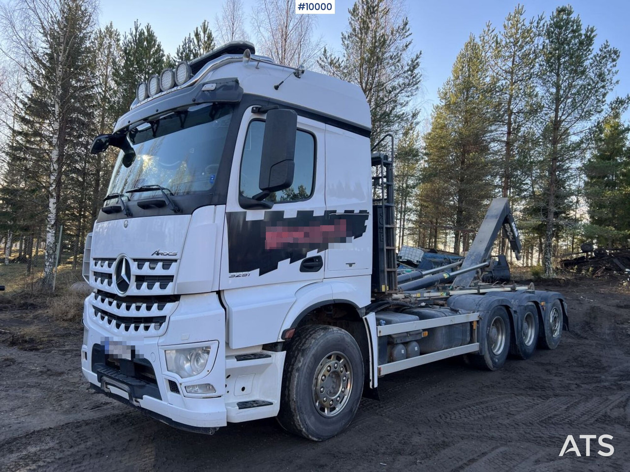 MERCEDES-BENZ AROCS 3251 Hook Truck with tridem body - Camion cu cârlig: Foto 1 MERCEDES-BENZ AROCS 3251 Hook Truck with tridem body - Camion cu cârlig: Foto 1