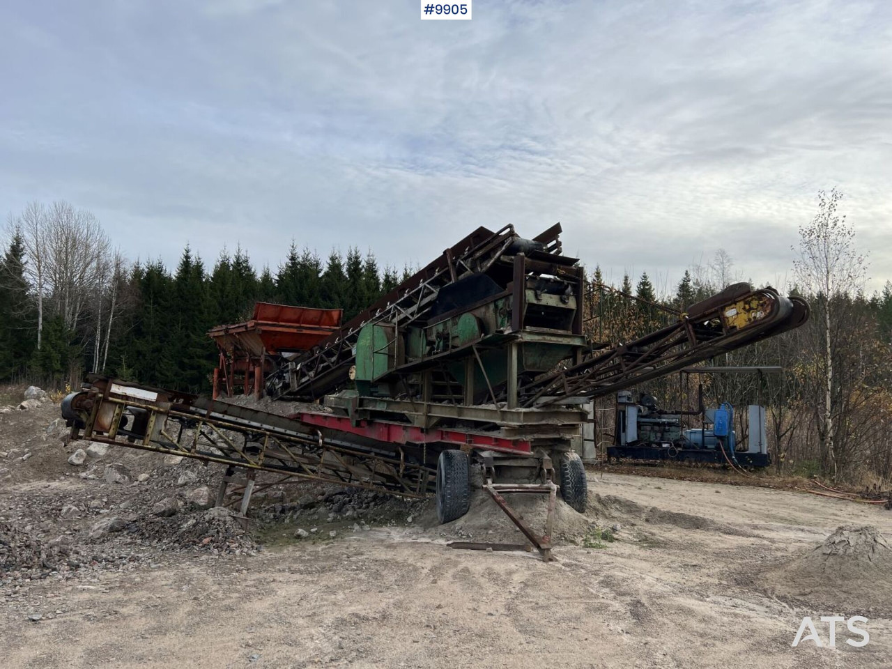 Mobile crushing plant - Svedala Arbrå 6030 - Concasor: Foto 3 Mobile crushing plant - Svedala Arbrå 6030 - Concasor: Foto 3