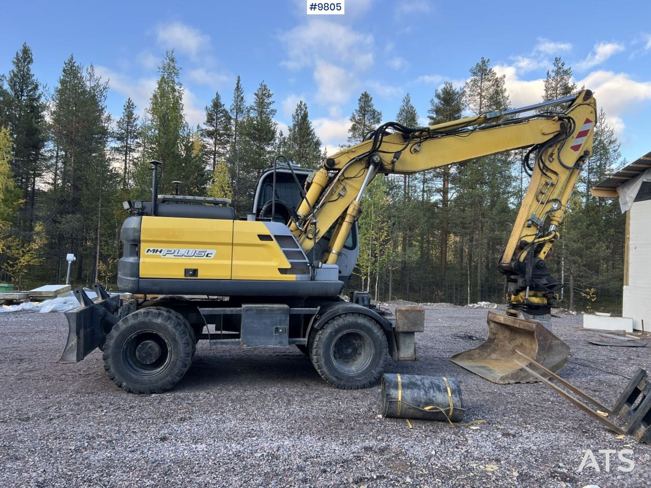 New Holland, MH-Plus-C Wheel excavator with excavation system, rotor, and grader bucket - Excavator pe roţi: Foto 3 New Holland, MH-Plus-C Wheel excavator with excavation system, rotor, and grader bucket - Excavator pe roţi: Foto 3