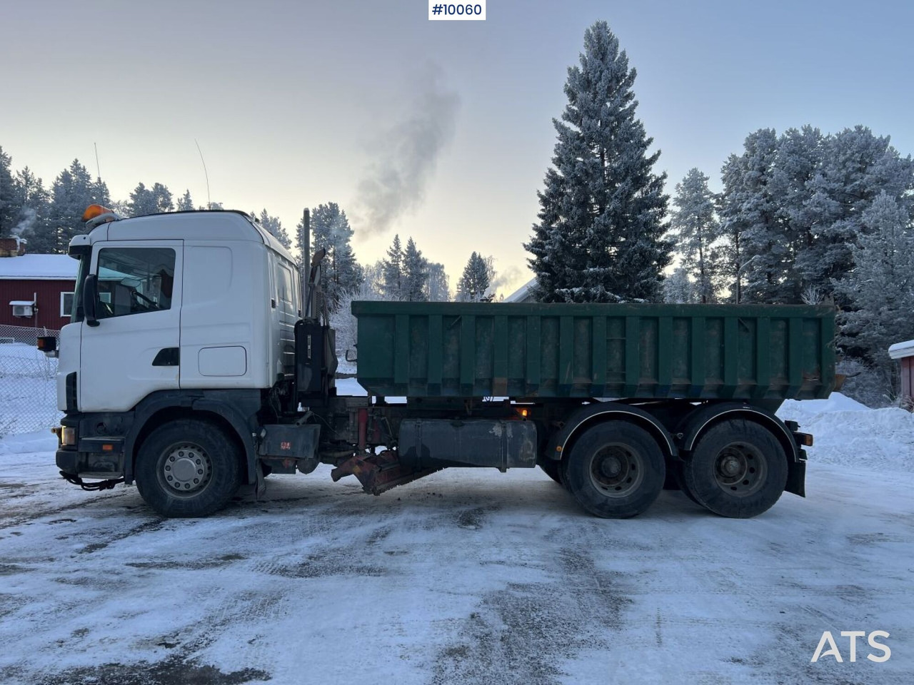 SCANIA R164 Tipper truck with plow equipment (VIDEO) - Camion basculantă: Foto 3 SCANIA R164 Tipper truck with plow equipment (VIDEO) - Camion basculantă: Foto 3