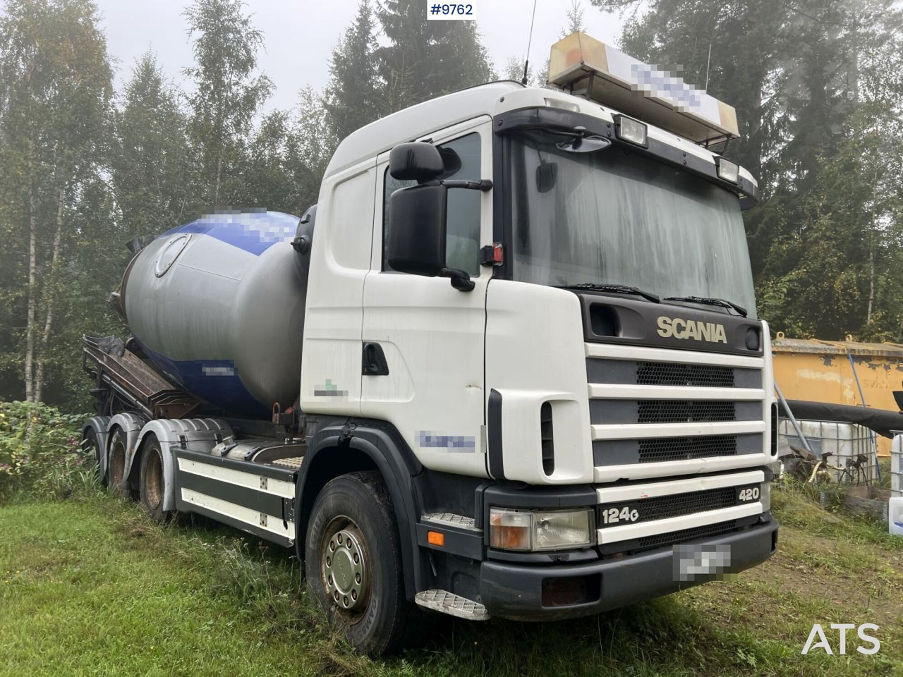 Scania R124 Tridem Concrete Truck - Autobetonieră: Foto 2 Scania R124 Tridem Concrete Truck - Autobetonieră: Foto 2