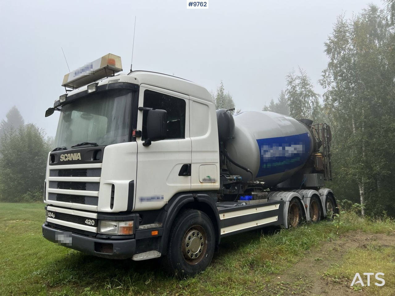 Scania R124 Tridem Concrete Truck - Autobetonieră: Foto 1 Scania R124 Tridem Concrete Truck - Autobetonieră: Foto 1