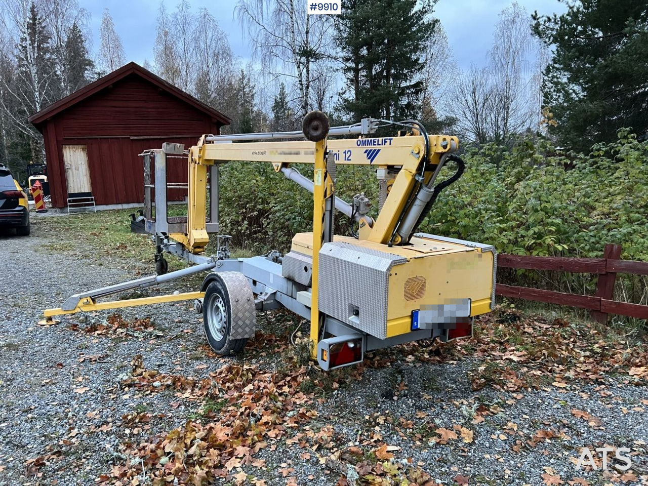 Skylift - Omme Mini-12 - Nacela tractabila: Foto 4 Skylift - Omme Mini-12 - Nacela tractabila: Foto 4