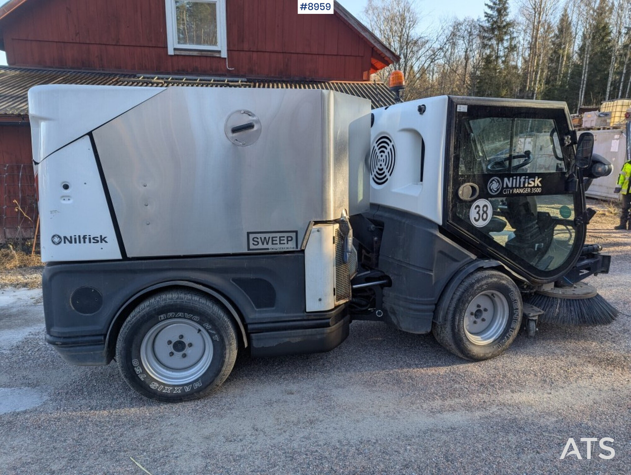 Măturătoare stradală Sweeper Nilfisk City Ranger (SEE VIDEO): Foto 9