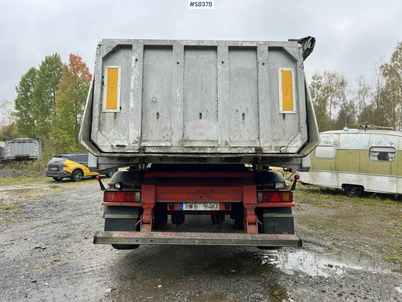 Tipper trailer, Fruehauf TP-87, 4-axles, Dump body Benalu - Remorcă basculantă: Foto 4 Tipper trailer, Fruehauf TP-87, 4-axles, Dump body Benalu - Remorcă basculantă: Foto 4