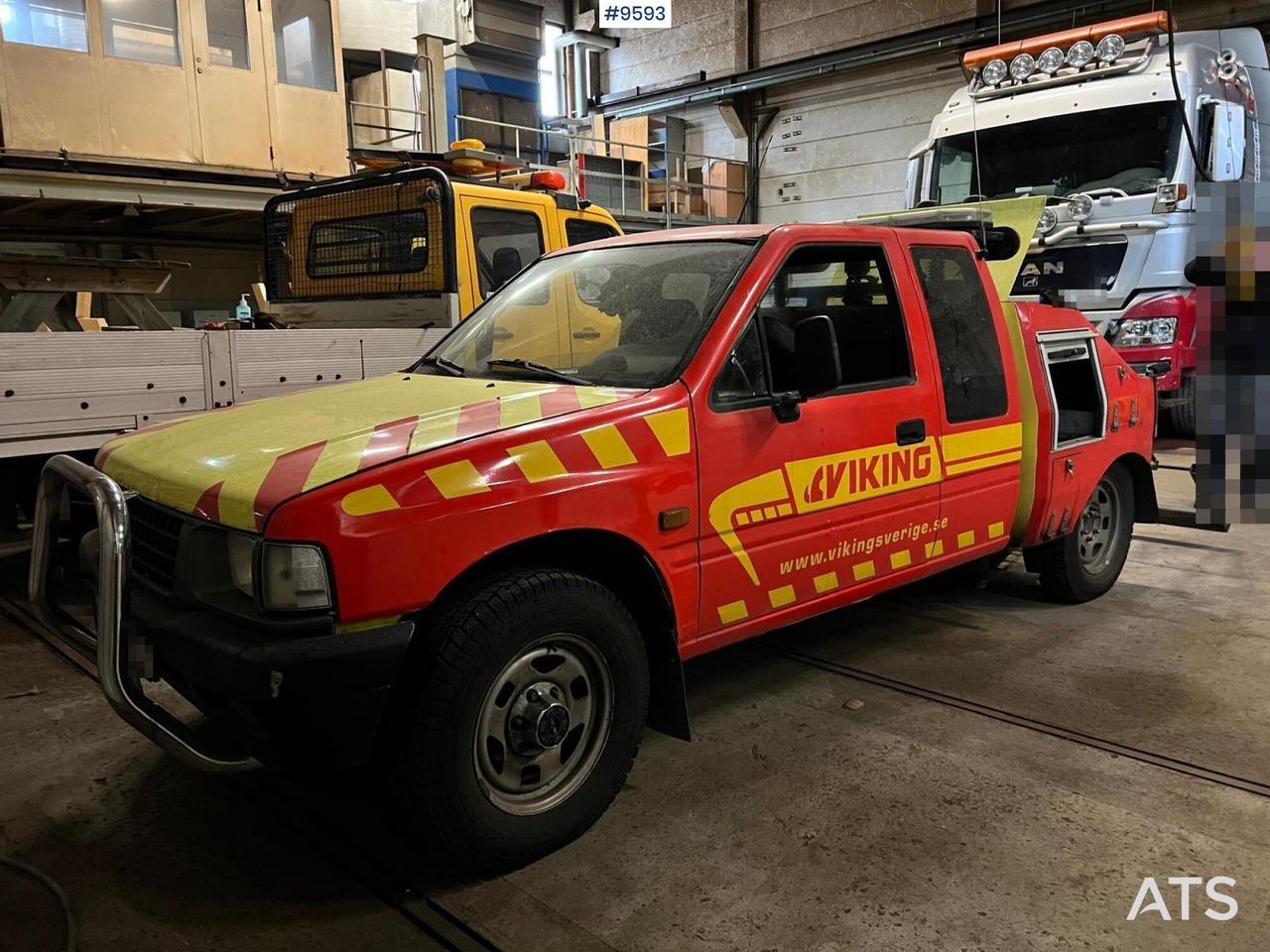 Tow truck OPEL CAMPO-S Rep Object - Maşină de tractare: Foto 1 Tow truck OPEL CAMPO-S Rep Object - Maşină de tractare: Foto 1