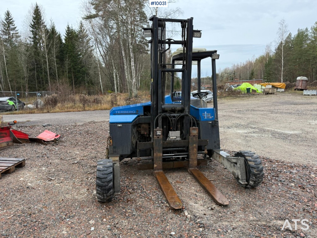 Stivuitor transportabil Truck Terberg Kinglifter TKL-M 3x3: Foto 6