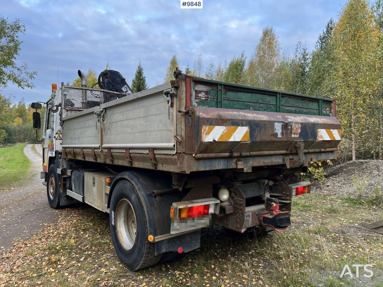 VOLVO FL7 4X2 Crane truck/Dump truck with Hiab071 crane - Camion basculantă, Camion cu macara: Foto 5 VOLVO FL7 4X2 Crane truck/Dump truck with Hiab071 crane - Camion basculantă, Camion cu macara: Foto 5