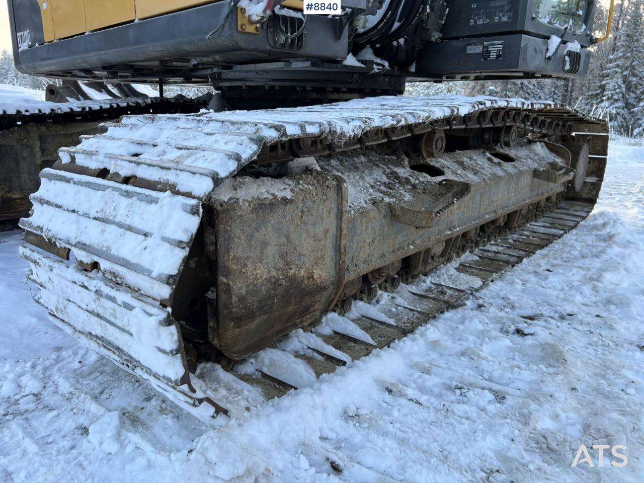 Excavator pe şenile Volvo EC 210 CL crawler excavator (VIDEO): Foto 11 Excavator pe şenile Volvo EC 210 CL crawler excavator (VIDEO): Foto 11