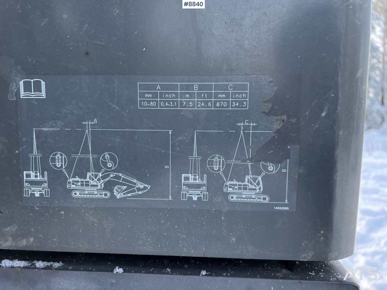 Excavator pe şenile Volvo EC 210 CL crawler excavator (VIDEO): Foto 9 Excavator pe şenile Volvo EC 210 CL crawler excavator (VIDEO): Foto 9