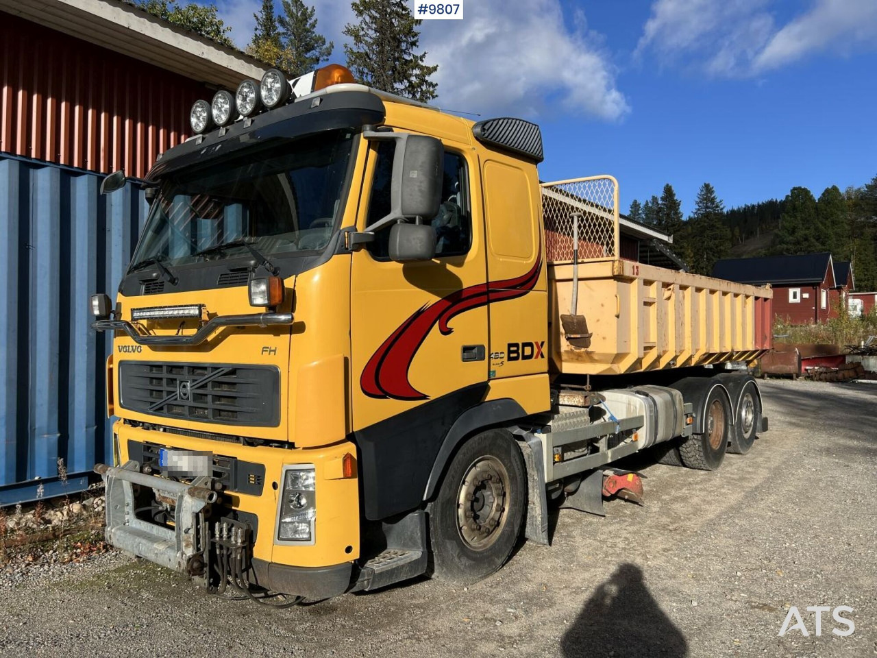 Volvo FH-480 6*2 with LAXO-Quick lock and plow equipment - Camion basculantă: Foto 2 Volvo FH-480 6*2 with LAXO-Quick lock and plow equipment - Camion basculantă: Foto 2