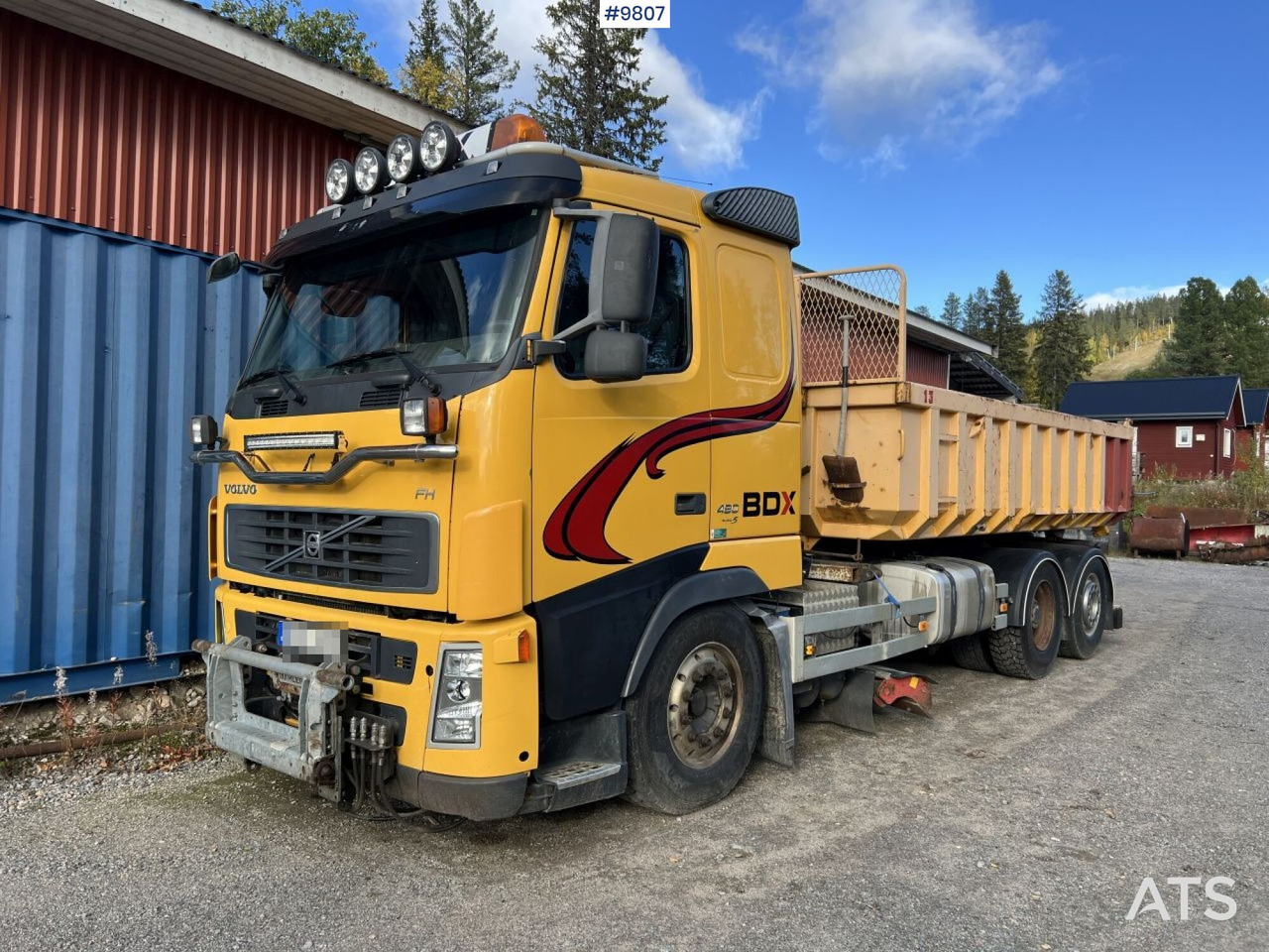 Volvo FH-480 6*2 with LAXO-Quick lock and plow equipment - Camion basculantă: Foto 1 Volvo FH-480 6*2 with LAXO-Quick lock and plow equipment - Camion basculantă: Foto 1