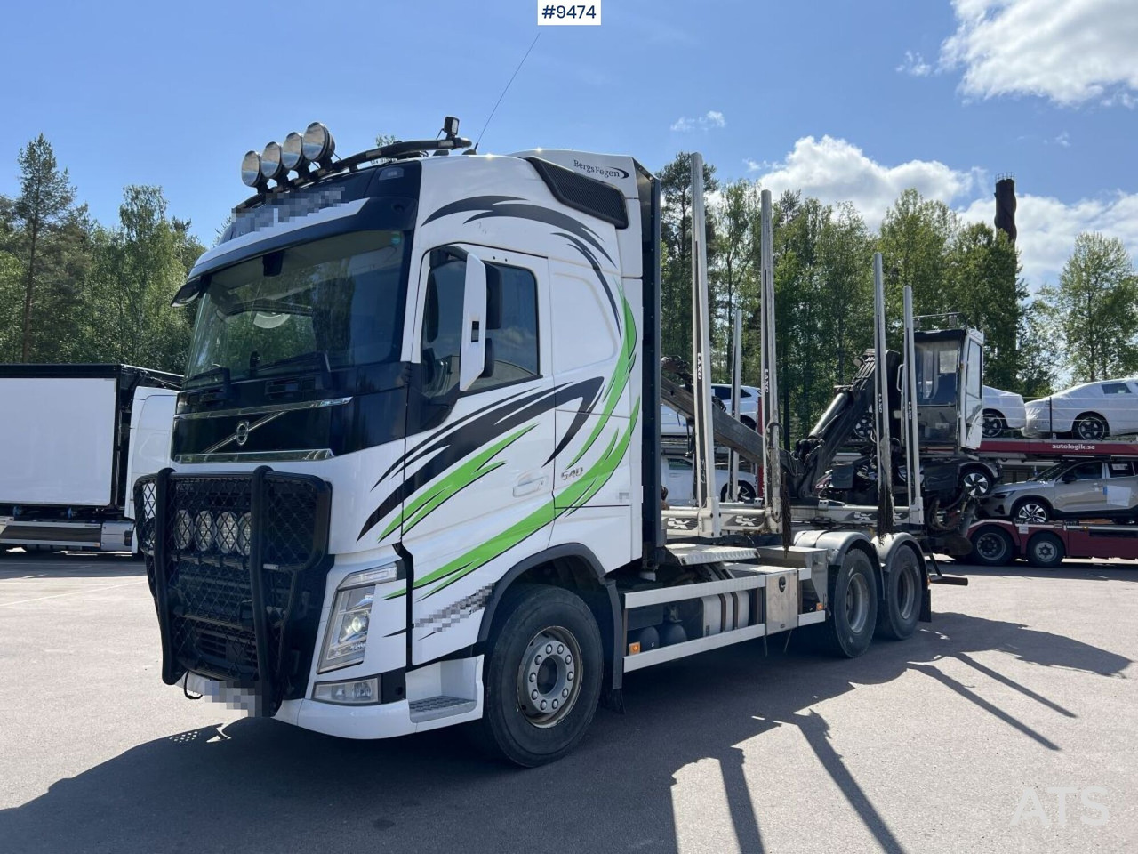 Volvo FH13 Logging truck with Loglift 105S crane - Camion forestier, Camion cu macara: Foto 2 Volvo FH13 Logging truck with Loglift 105S crane - Camion forestier, Camion cu macara: Foto 2