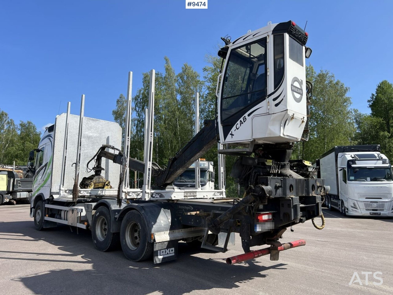 Volvo FH13 Logging truck with Loglift 105S crane - Camion forestier, Camion cu macara: Foto 5 Volvo FH13 Logging truck with Loglift 105S crane - Camion forestier, Camion cu macara: Foto 5