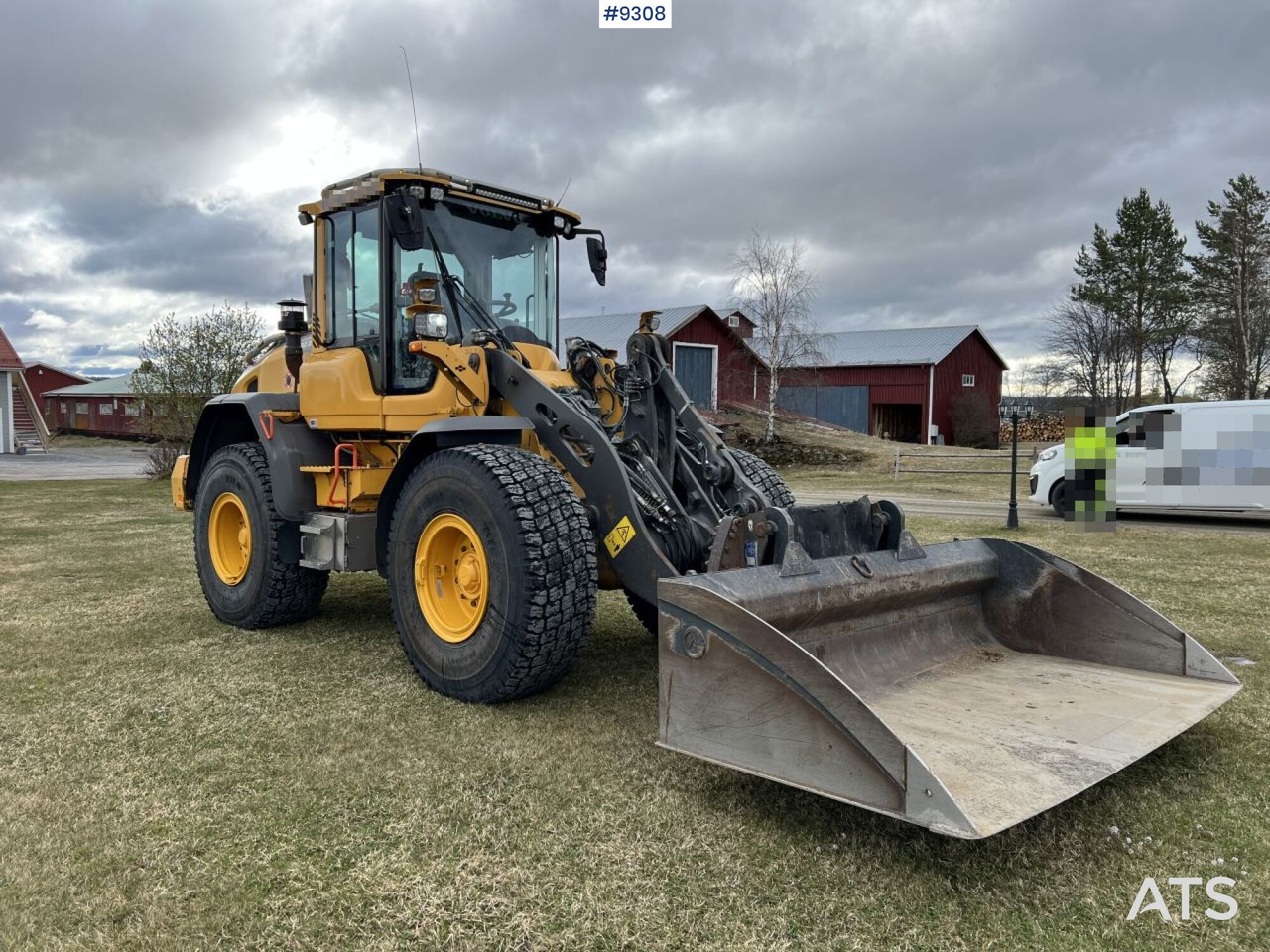 Volvo L60 H Wheel loader with grading bucket (VIDEO) - Încărcător frontal pe pneuri: Foto 2 Volvo L60 H Wheel loader with grading bucket (VIDEO) - Încărcător frontal pe pneuri: Foto 2