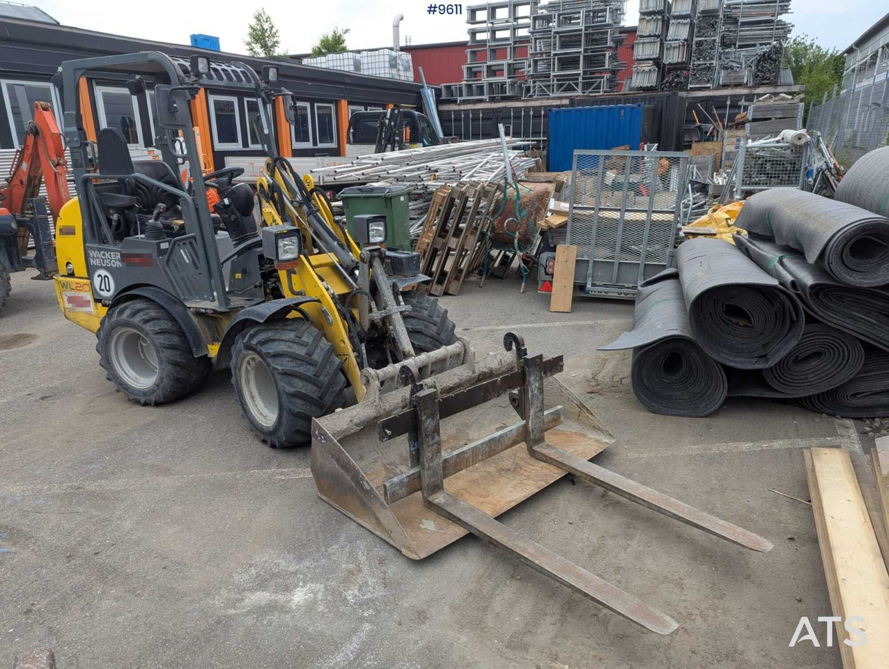 Wacker Neuson WL20 - Încărcător frontal pe pneuri: Foto 2 Wacker Neuson WL20 - Încărcător frontal pe pneuri: Foto 2