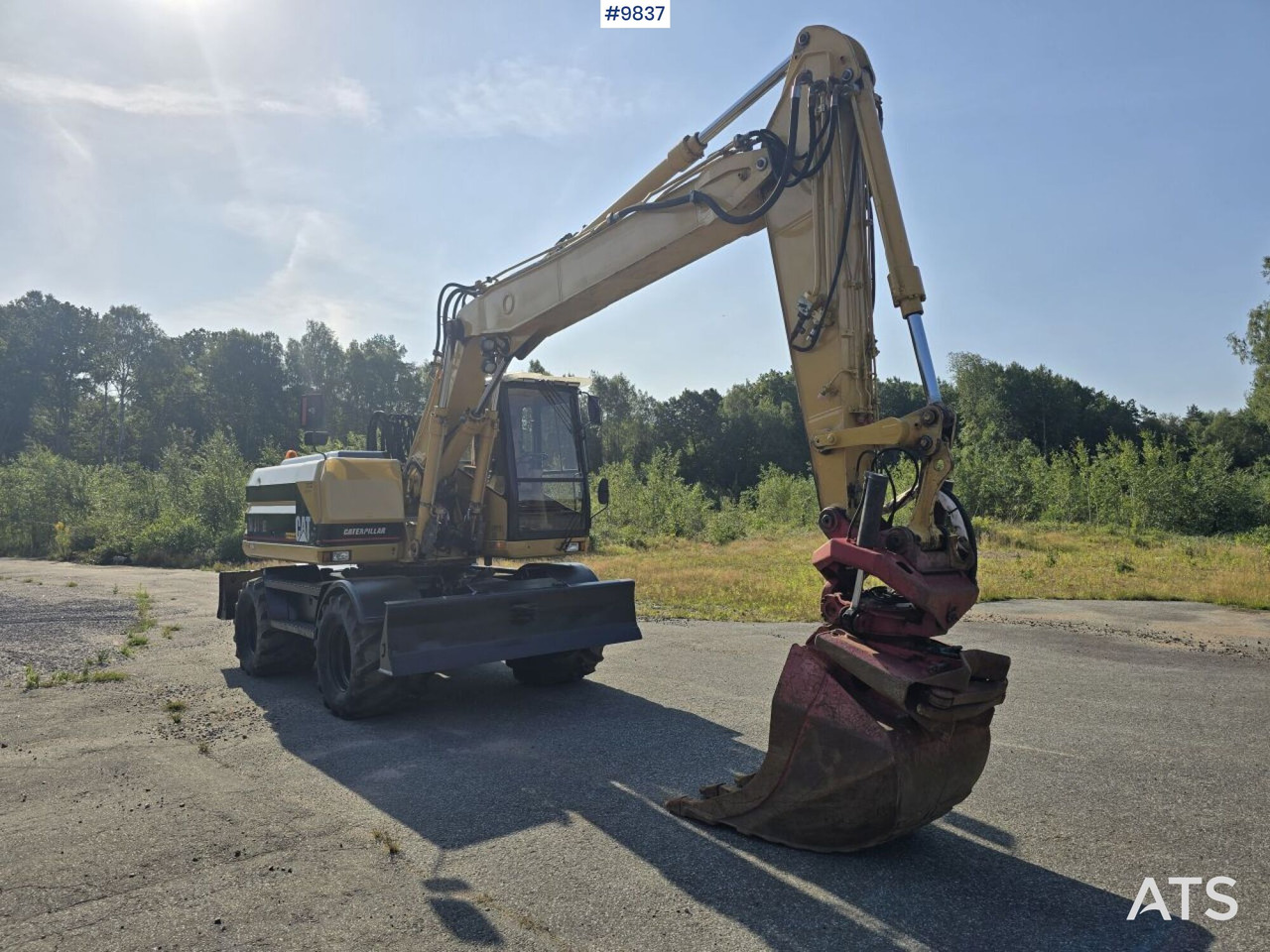 Wheel Excavator CAT M315 (See Video) - Excavator pe roţi: Foto 5 Wheel Excavator CAT M315 (See Video) - Excavator pe roţi: Foto 5