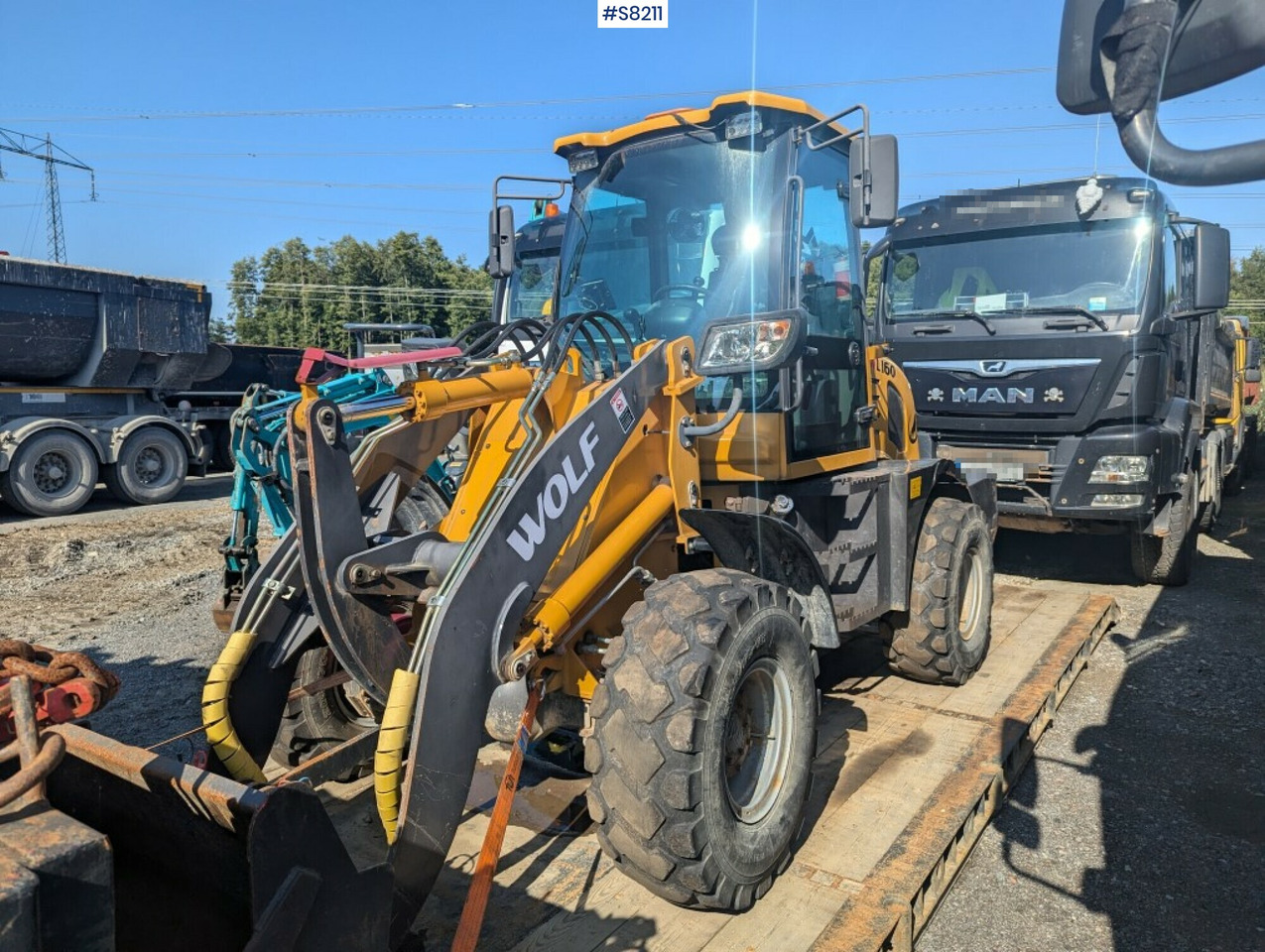 Wheel Loader Wolf WL160 with Bucket - Încărcător frontal pe pneuri: Foto 1 Wheel Loader Wolf WL160 with Bucket - Încărcător frontal pe pneuri: Foto 1