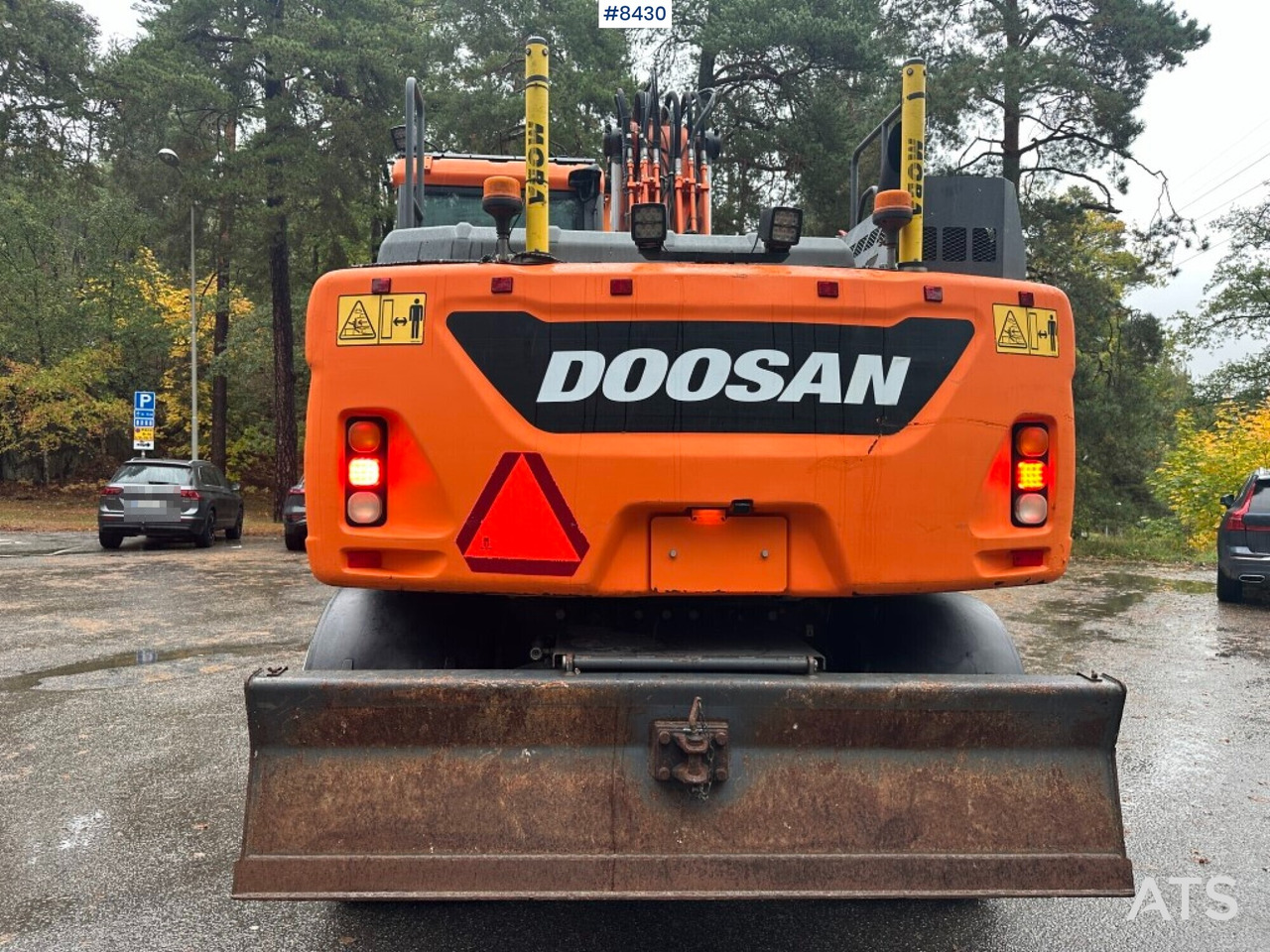 Wheeled Excavator Doosan DX170W (See video) - Excavator pe roţi: Foto 4 Wheeled Excavator Doosan DX170W (See video) - Excavator pe roţi: Foto 4