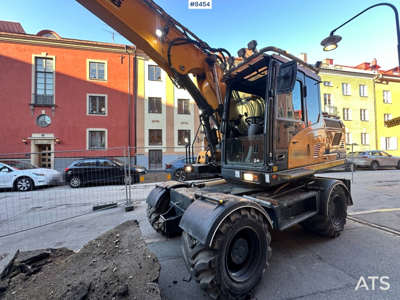 Wheeled excavator Hyundai HW180 with rotor digging system and gear (SEE VIDEO) - Excavator pe roţi: Foto 4 Wheeled excavator Hyundai HW180 with rotor digging system and gear (SEE VIDEO) - Excavator pe roţi: Foto 4