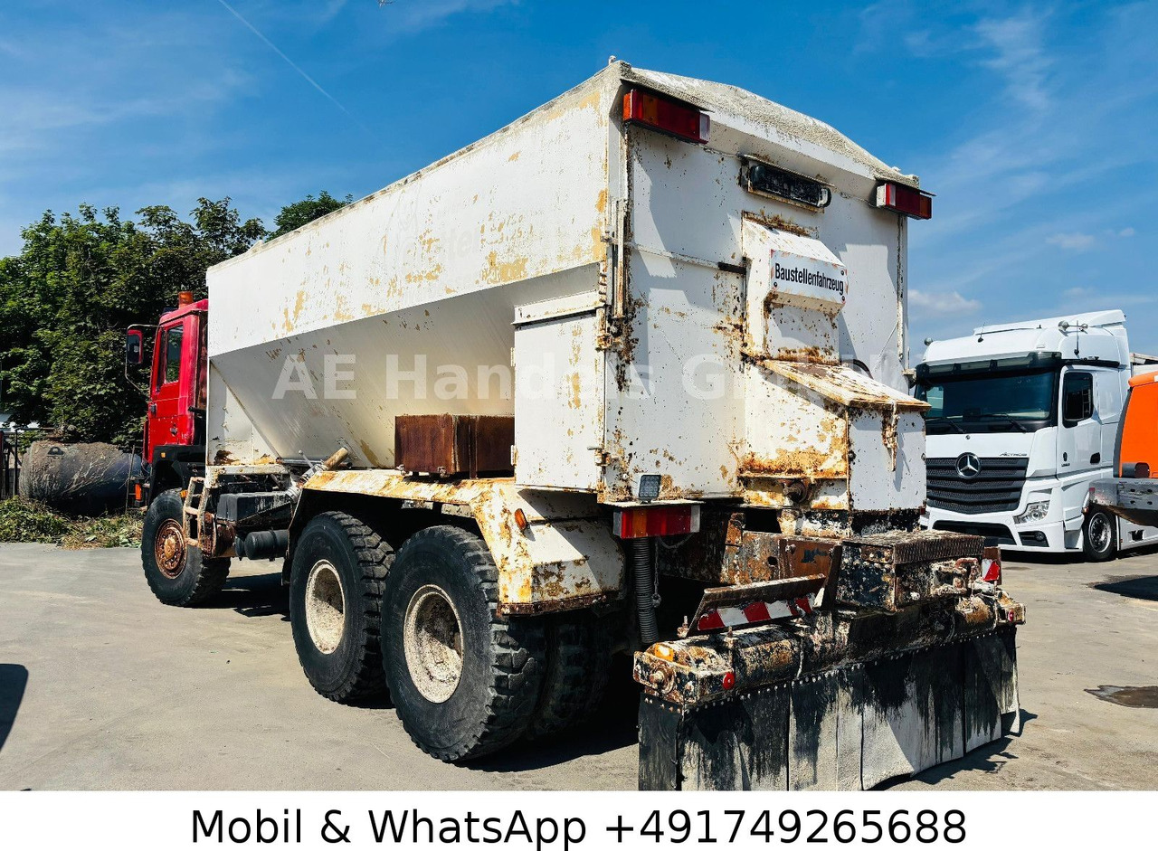 Camion MAN F10 BB 6x6 Bindemittelstreuer *Manual/Analog: Foto 8