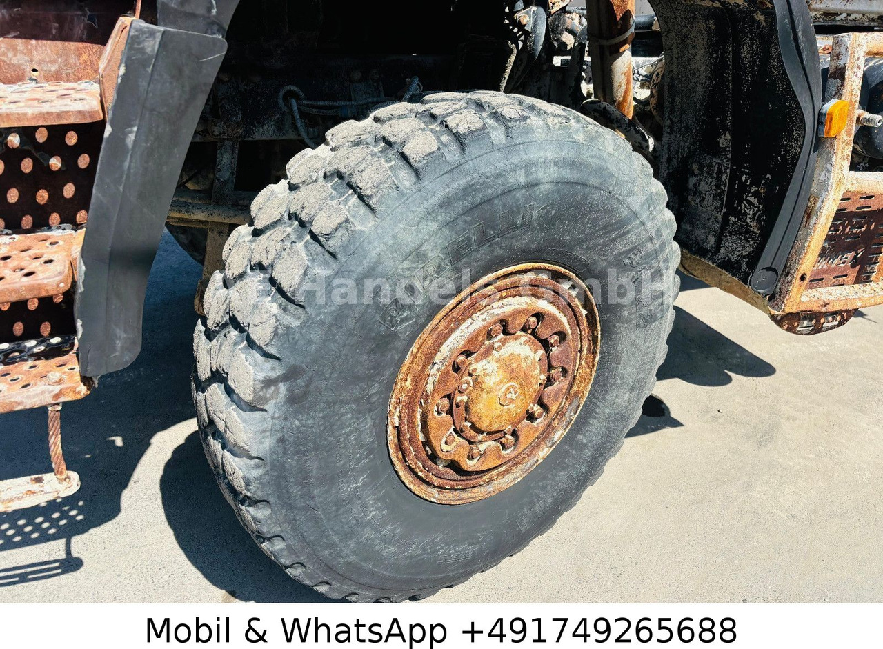 Camion MAN F10 BB 6x6 Bindemittelstreuer *Manual/Analog: Foto 12
