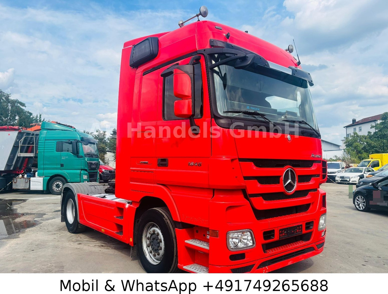 Mercedes-Benz Actros III 1846 Megaspace BL *EEV/Retarder - Cap tractor: Foto 1 Mercedes-Benz Actros III 1846 Megaspace BL *EEV/Retarder - Cap tractor: Foto 1