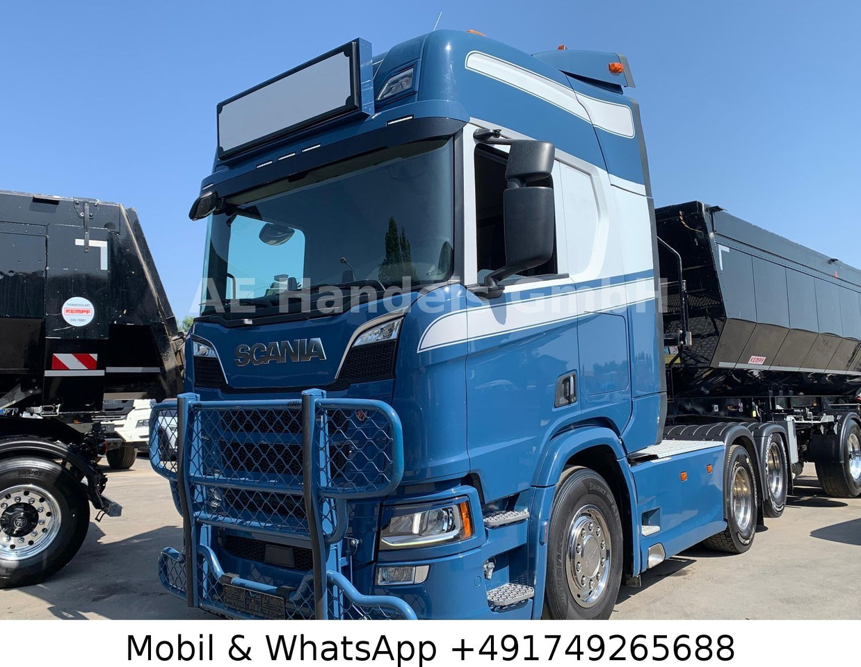 Scania R580 V8 HighLine 6x2*Retarder/Hydr/66To/Lift/ACC - Cap tractor: Foto 1 Scania R580 V8 HighLine 6x2*Retarder/Hydr/66To/Lift/ACC - Cap tractor: Foto 1