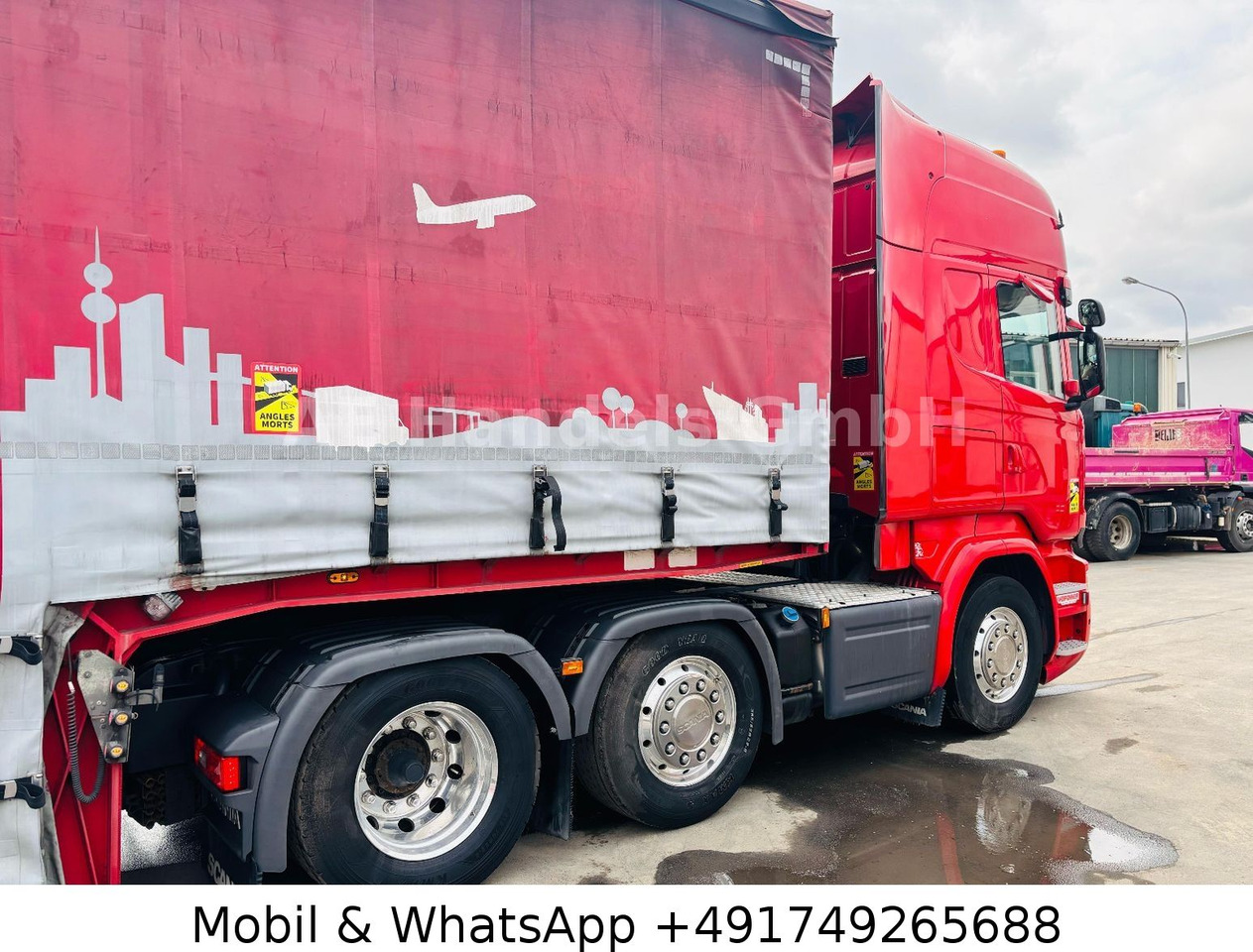Scania R580 V8 TopLine BL 6x2*Retarder/Standklima/Alcoa - Cap tractor: Foto 4 Scania R580 V8 TopLine BL 6x2*Retarder/Standklima/Alcoa - Cap tractor: Foto 4