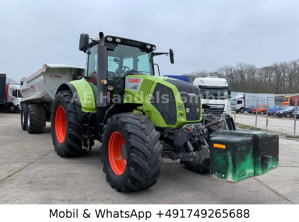 Claas Axion 820 4x4 *Straßen-Zulassung/CEBIS/AHK Claas Axion 820 4x4 *Straßen-Zulassung/CEBIS/AHK - Tractor agricol: Foto 1 Claas Axion 820 4x4 *Straßen-Zulassung/CEBIS/AHK Claas Axion 820 4x4 *Straßen-Zulassung/CEBIS/AHK - Tractor agricol: Foto 1