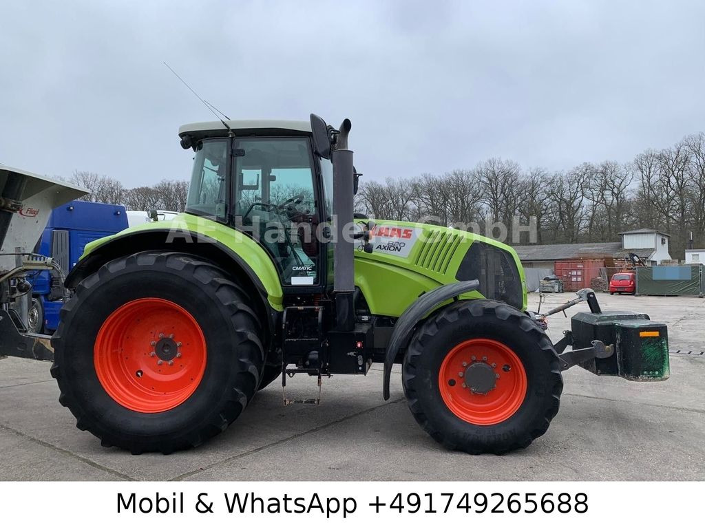 Claas Axion 820 4x4 *Straßen-Zulassung/CEBIS/AHK Claas Axion 820 4x4 *Straßen-Zulassung/CEBIS/AHK - Tractor agricol: Foto 2 Claas Axion 820 4x4 *Straßen-Zulassung/CEBIS/AHK Claas Axion 820 4x4 *Straßen-Zulassung/CEBIS/AHK - Tractor agricol: Foto 2