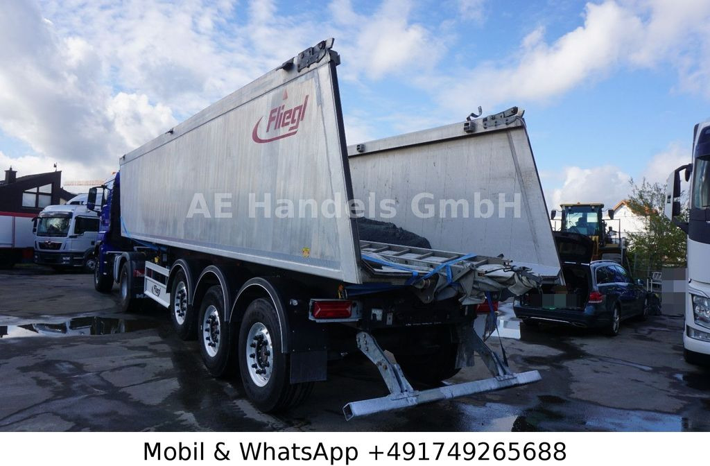 Fliegl DHKA 390 Alu *40m³/1.Liftachse/Alcoa/Podest - Semiremorcă basculantă: Foto 5 Fliegl DHKA 390 Alu *40m³/1.Liftachse/Alcoa/Podest - Semiremorcă basculantă: Foto 5