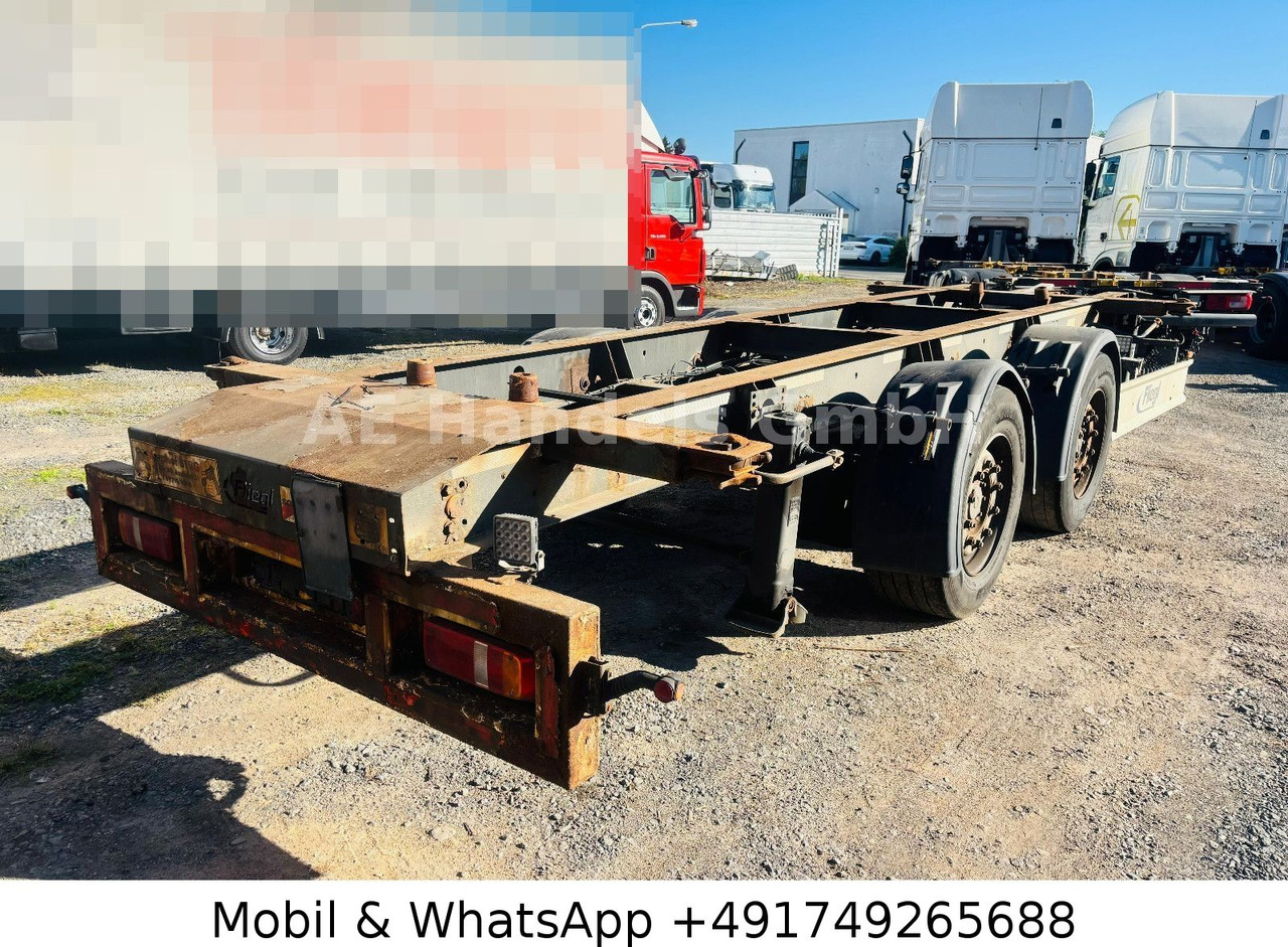 Fliegl TWP 180 Tandem BDF Tiefgekoppelt *Scheibenbremse - Remorcă transport containere/ Swap body: Foto 5 Fliegl TWP 180 Tandem BDF Tiefgekoppelt *Scheibenbremse - Remorcă transport containere/ Swap body: Foto 5