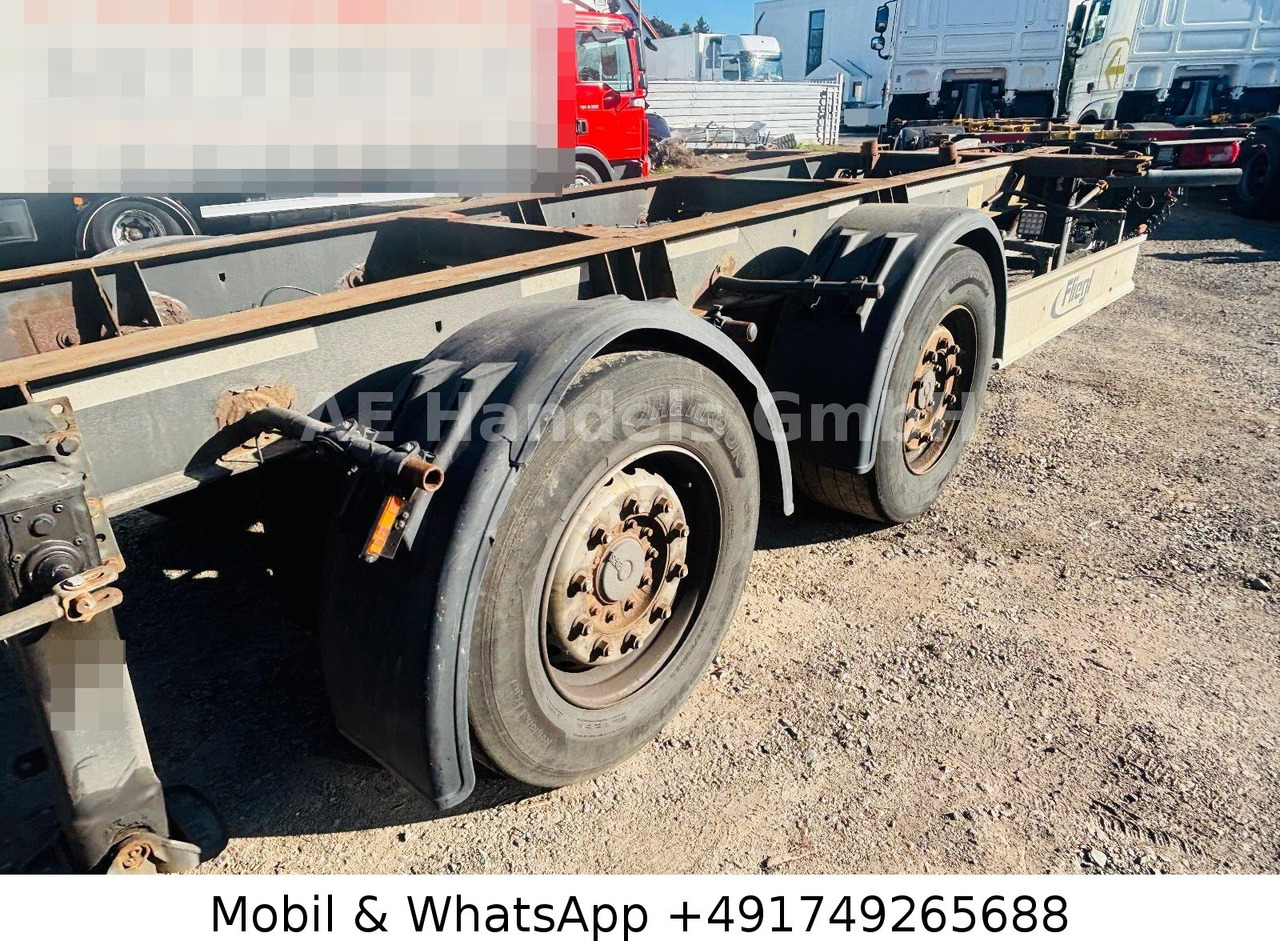 Fliegl TWP 180 Tandem BDF Tiefgekoppelt *Scheibenbremse - Remorcă şasiu: Foto 4 Fliegl TWP 180 Tandem BDF Tiefgekoppelt *Scheibenbremse - Remorcă şasiu: Foto 4
