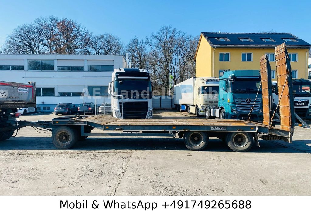 Goldhofer TU 3-24/80 Drehschemel *Rampen/L.8,30m/TÜV-11.25  - Remorcă transport agabaritic: Foto 2 Goldhofer TU 3-24/80 Drehschemel *Rampen/L.8,30m/TÜV-11.25  - Remorcă transport agabaritic: Foto 2