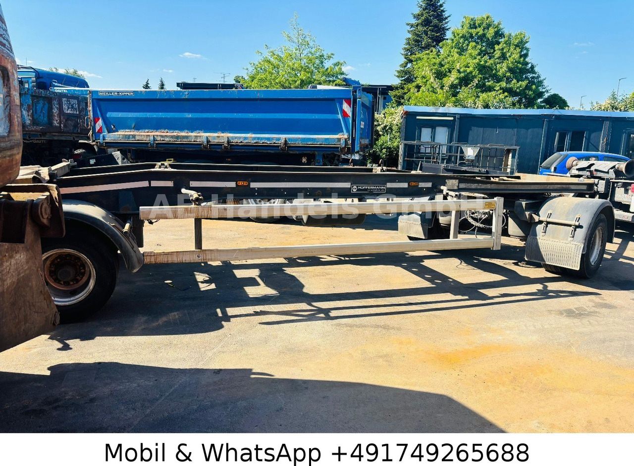 Hüffermann HSA Drehschemel Schlitten *BPW-ECO - Remorcă abroll/ Skiploader: Foto 3 Hüffermann HSA Drehschemel Schlitten *BPW-ECO - Remorcă abroll/ Skiploader: Foto 3