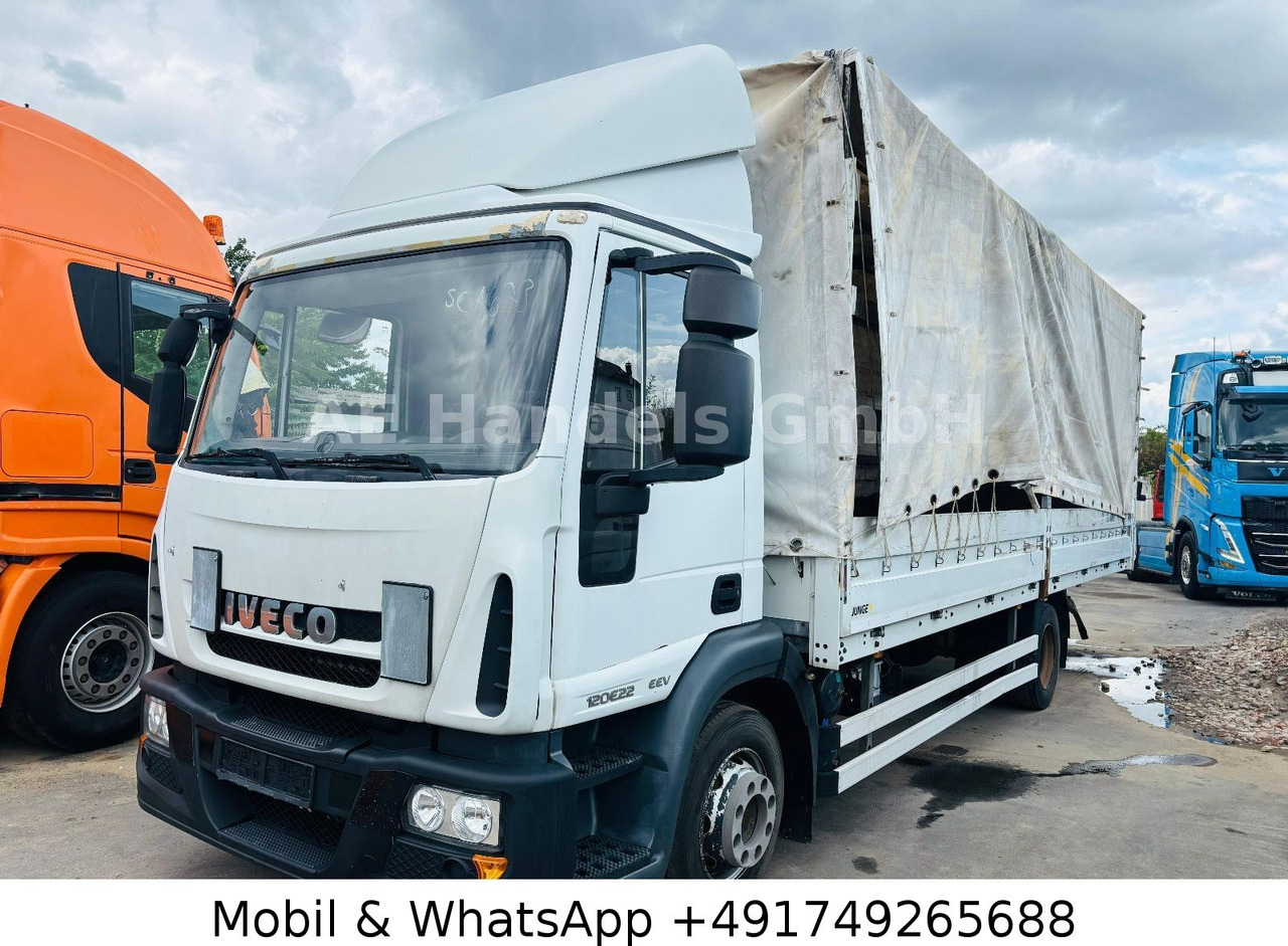 Iveco 120E22 Flachdach BL *Manual / LBW-Dautel - Camion cu prelată: Foto 1 Iveco 120E22 Flachdach BL *Manual / LBW-Dautel - Camion cu prelată: Foto 1