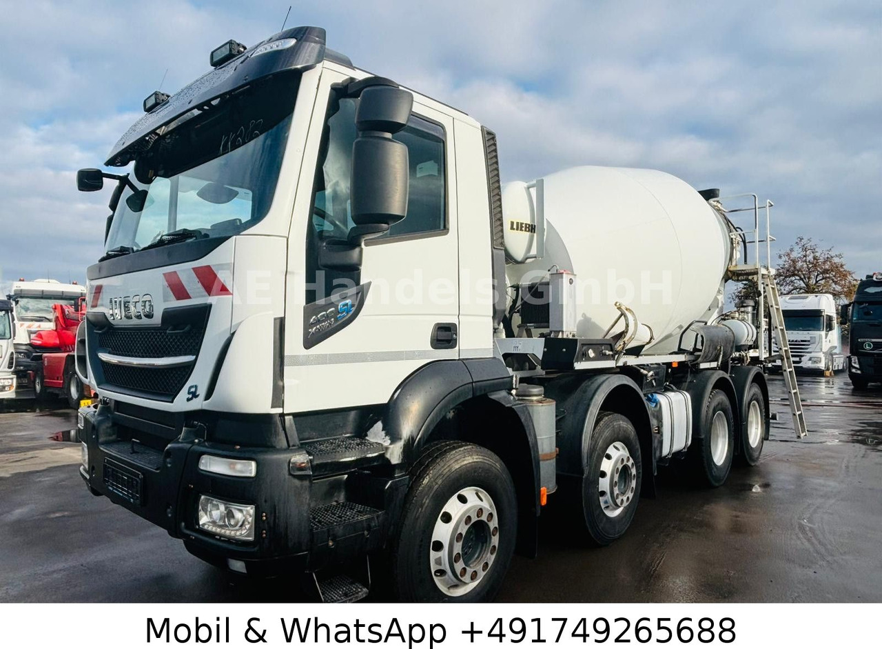 Iveco Stralis 400 X-Way BL 8x4 | Liebherr HTM-405-1505 - Autobetonieră: Foto 2 Iveco Stralis 400 X-Way BL 8x4 | Liebherr HTM-405-1505 - Autobetonieră: Foto 2