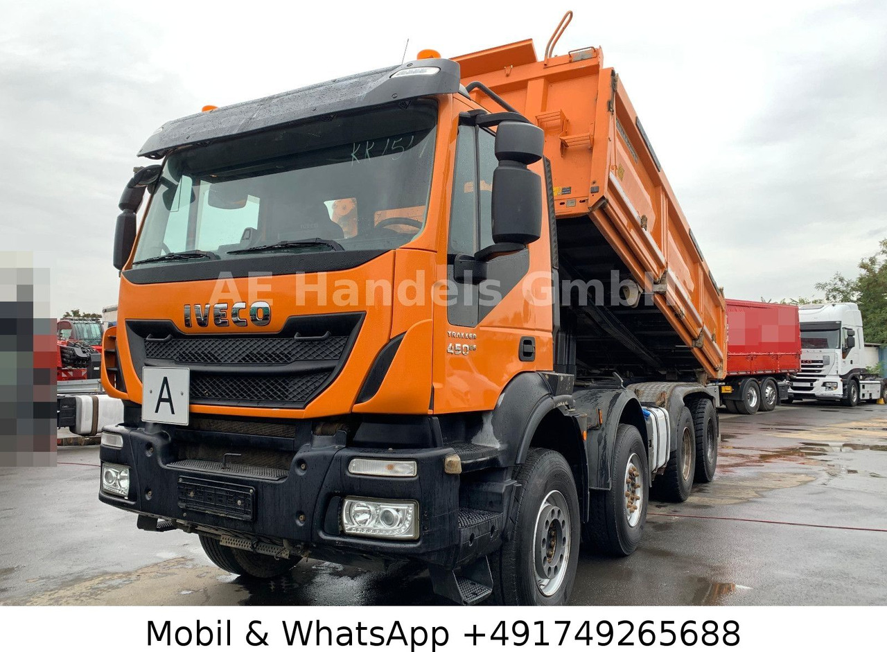 Iveco Trakker 450 E6 BB 8x4 Meiler *13m³/Bordmatik/AP - Camion basculantă: Foto 1 Iveco Trakker 450 E6 BB 8x4 Meiler *13m³/Bordmatik/AP - Camion basculantă: Foto 1