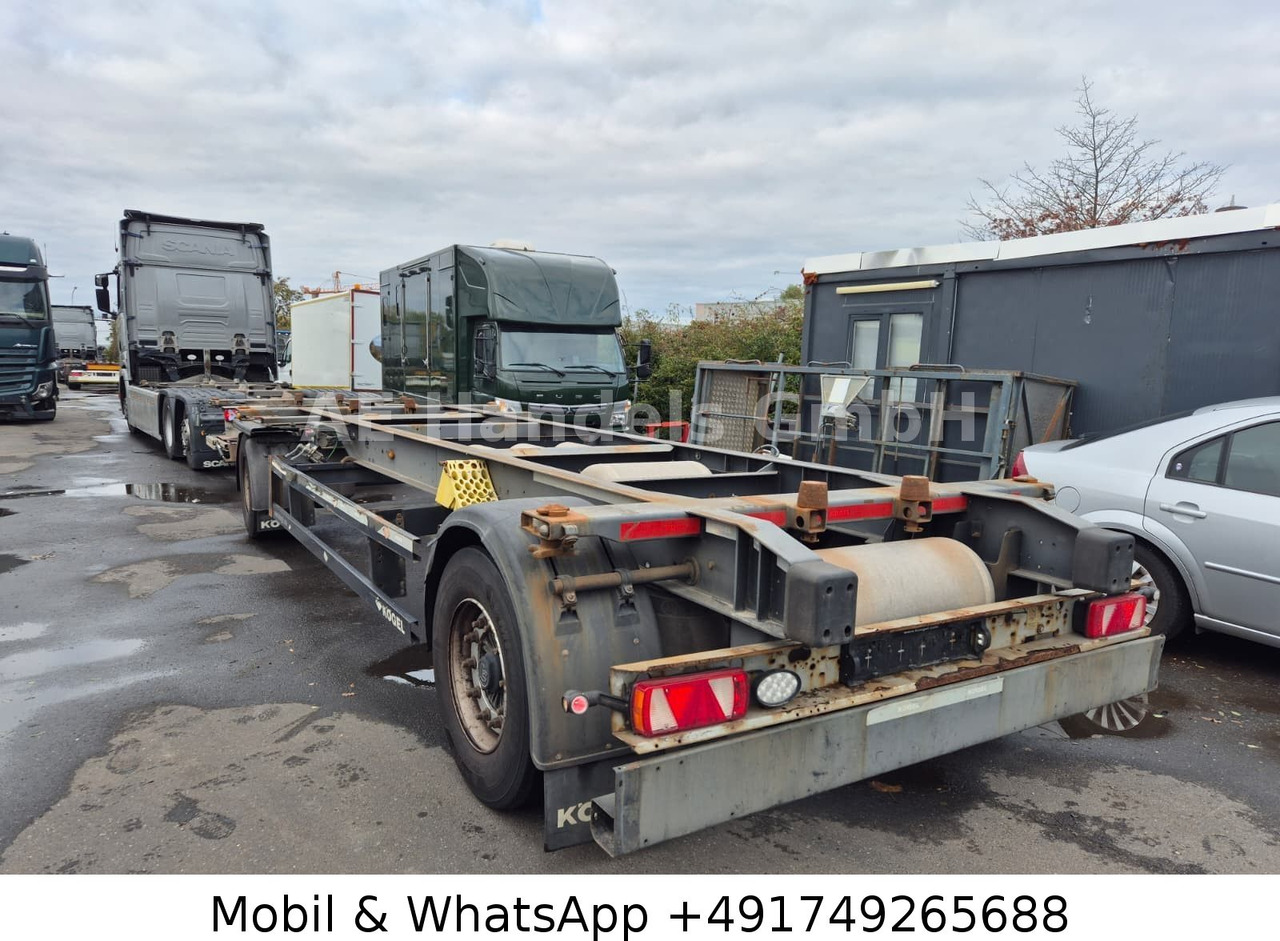 Kögel AW 18 BDF Drehschemel *Scheibenbremsen/Vollluft - Remorcă transport containere/ Swap body: Foto 4 Kögel AW 18 BDF Drehschemel *Scheibenbremsen/Vollluft - Remorcă transport containere/ Swap body: Foto 4