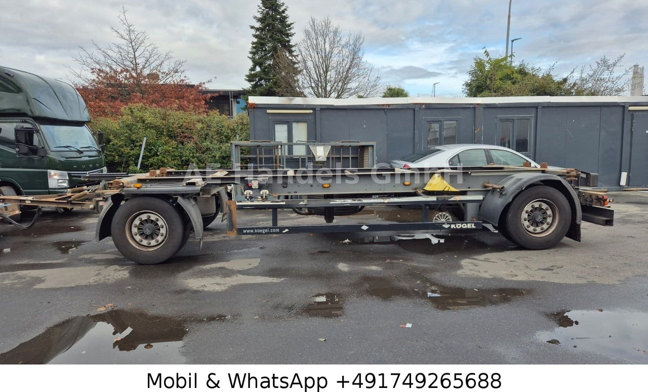 Kögel AW 18 BDF Drehschemel *Scheibenbremsen/Vollluft - Remorcă transport containere/ Swap body: Foto 5 Kögel AW 18 BDF Drehschemel *Scheibenbremsen/Vollluft - Remorcă transport containere/ Swap body: Foto 5
