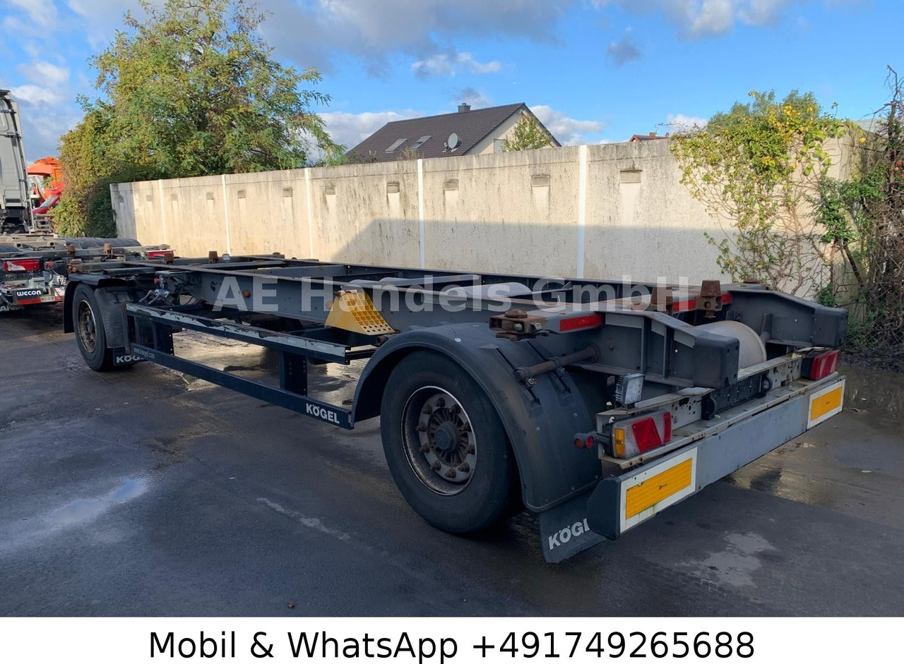 Kögel AW 18 BDF Drehschemel *Scheibenbremsen/Vollluft - Remorcă transport containere/ Swap body: Foto 4 Kögel AW 18 BDF Drehschemel *Scheibenbremsen/Vollluft - Remorcă transport containere/ Swap body: Foto 4