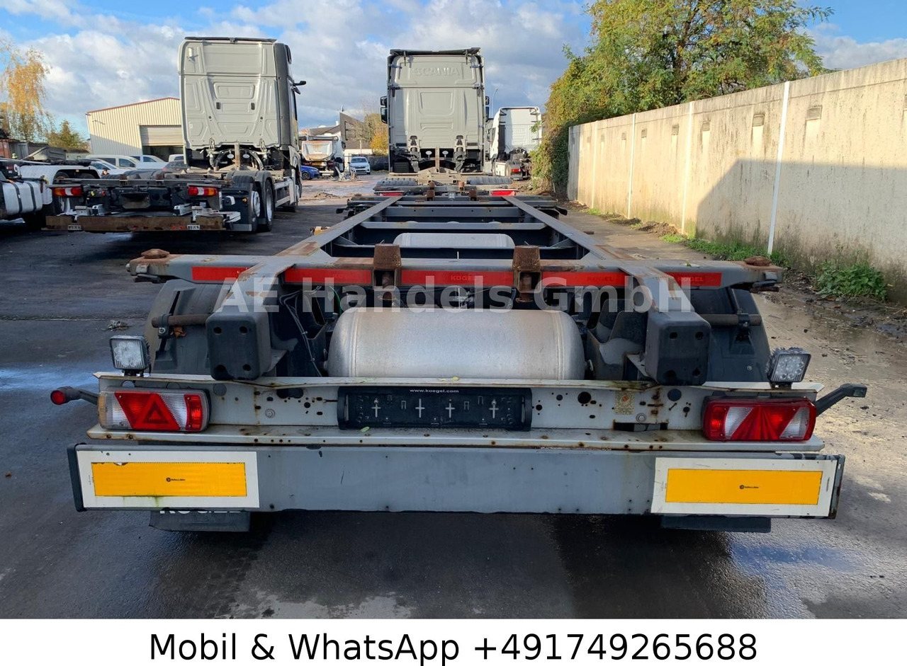 Kögel AW 18 BDF Drehschemel *Scheibenbremsen/Vollluft - Remorcă transport containere/ Swap body: Foto 3 Kögel AW 18 BDF Drehschemel *Scheibenbremsen/Vollluft - Remorcă transport containere/ Swap body: Foto 3