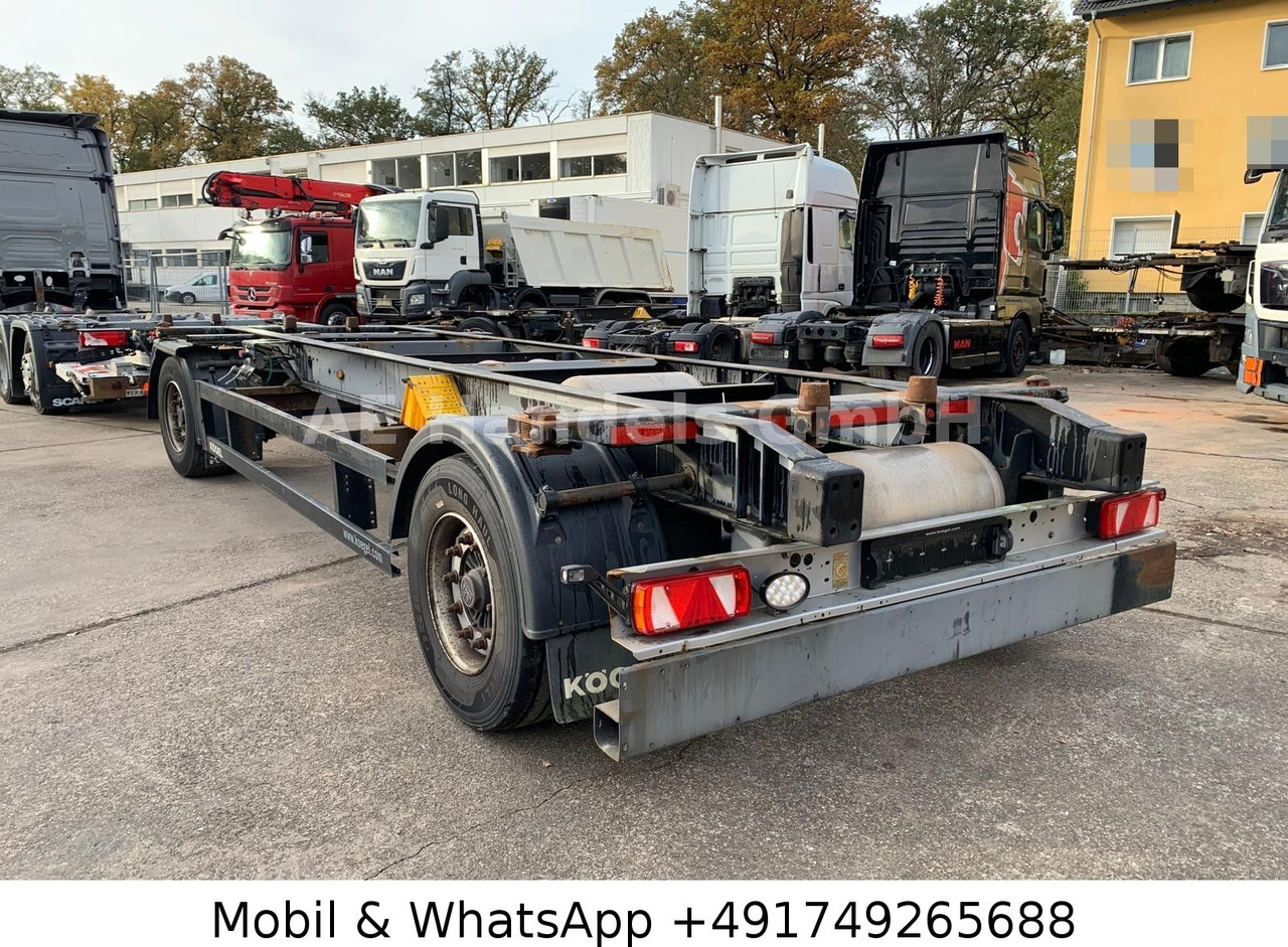 Kögel AW 18 BDF Drehschemel *Scheibenbremsen/Vollluft - Remorcă transport containere/ Swap body: Foto 5 Kögel AW 18 BDF Drehschemel *Scheibenbremsen/Vollluft - Remorcă transport containere/ Swap body: Foto 5