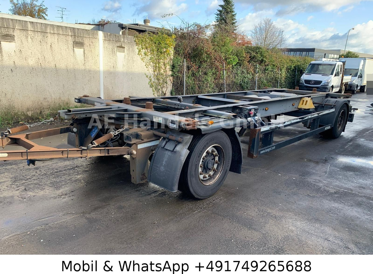 Kögel AW 18 BDF Drehschemel *Scheibenbremsen/Vollluft - Remorcă transport containere/ Swap body: Foto 5 Kögel AW 18 BDF Drehschemel *Scheibenbremsen/Vollluft - Remorcă transport containere/ Swap body: Foto 5