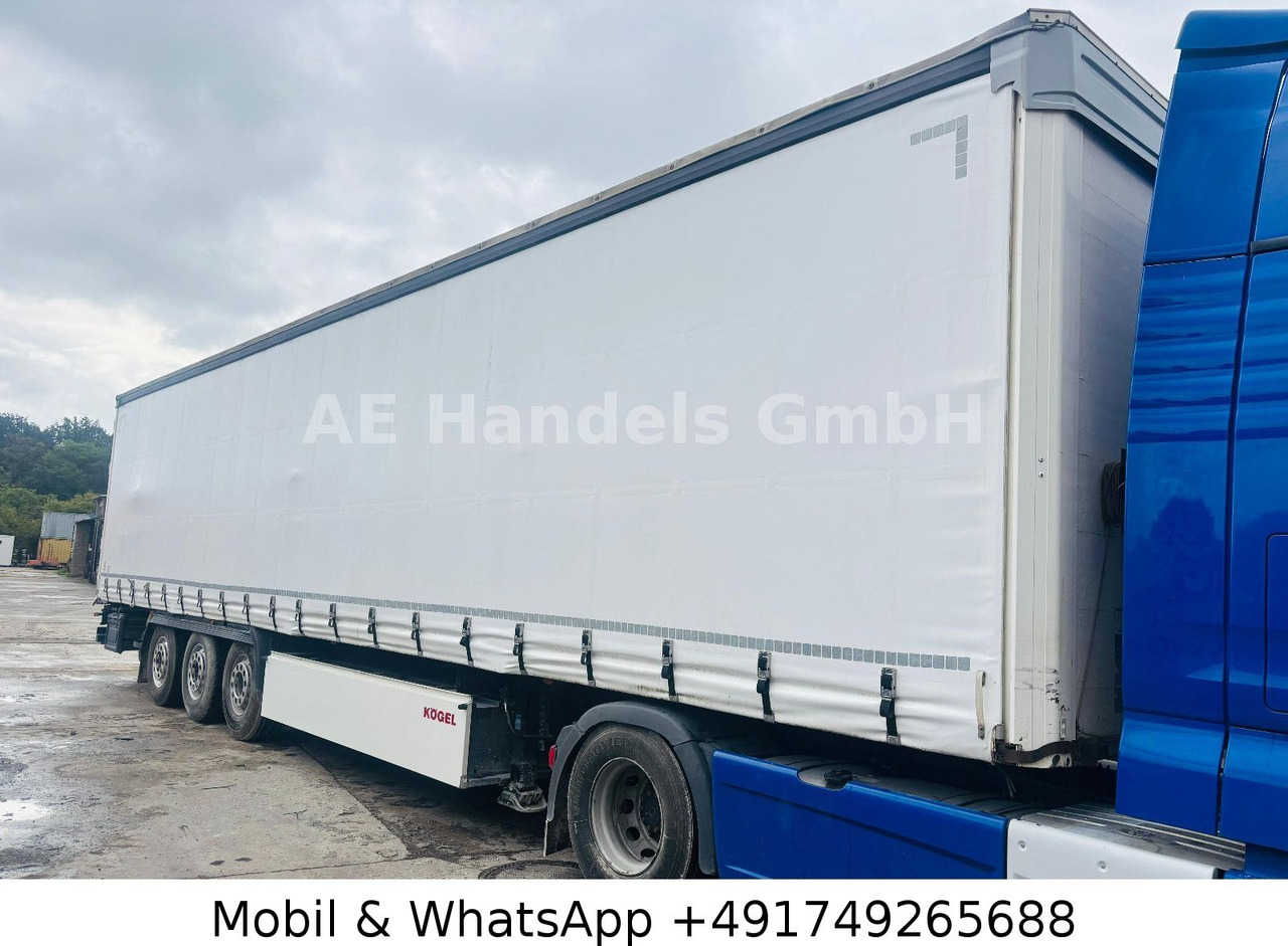 Kögel SN 24-1*Alcoa/Edscha/Tautliner/Liftachse/AirPipe - Semiremorcă prelată: Foto 1 Kögel SN 24-1*Alcoa/Edscha/Tautliner/Liftachse/AirPipe - Semiremorcă prelată: Foto 1