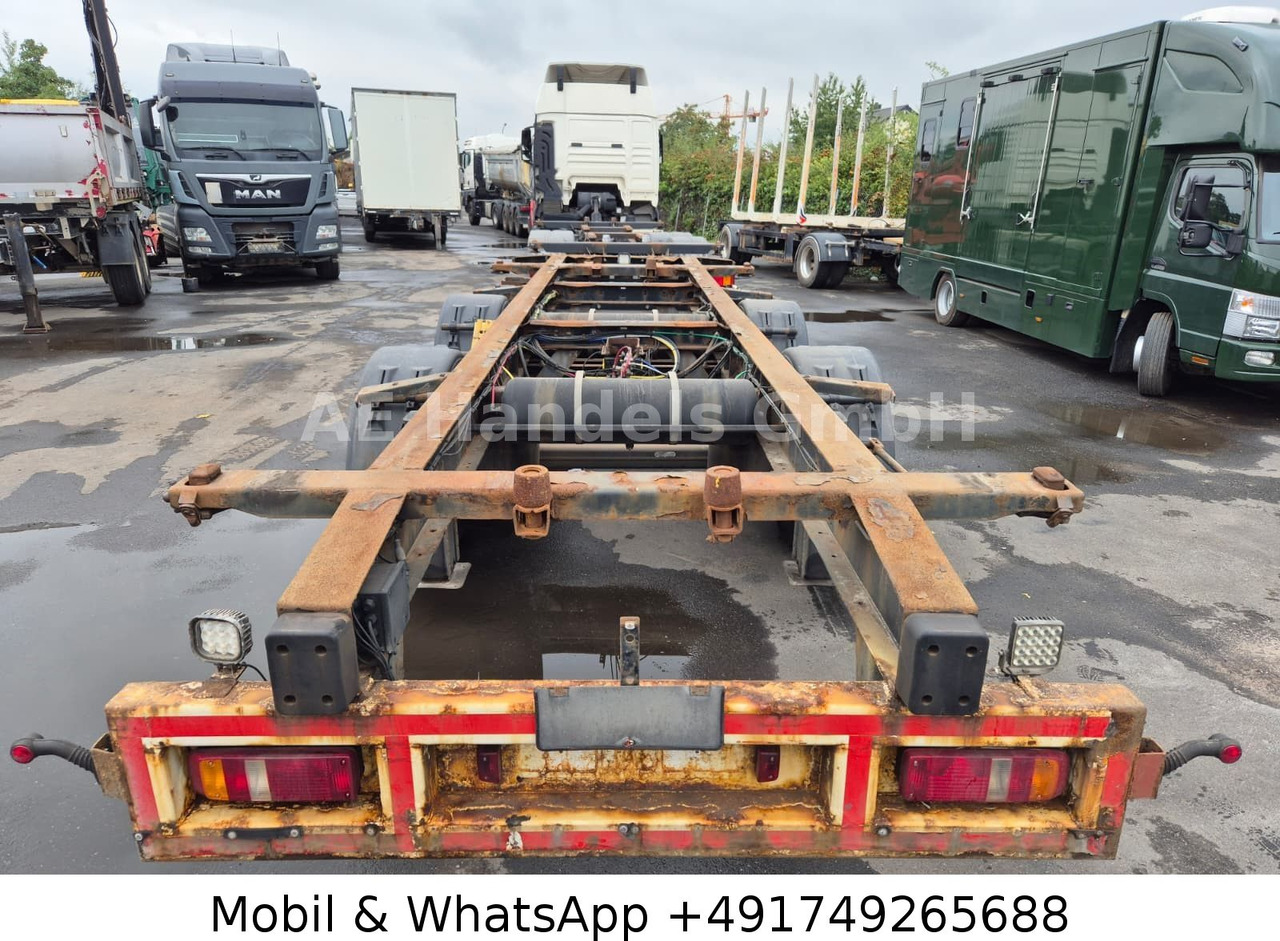 Krone ZZ Tandem BDF Tiefgekoppelt *Wabco/BWP/Luft - Remorcă transport containere/ Swap body: Foto 4 Krone ZZ Tandem BDF Tiefgekoppelt *Wabco/BWP/Luft - Remorcă transport containere/ Swap body: Foto 4